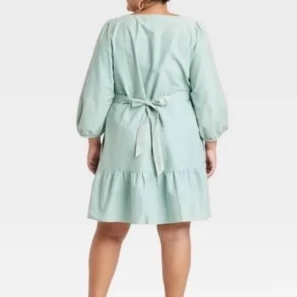 Ava & Viv balloon sleeve dress size 3X SKU 18 1066 - Picture 2 of 8